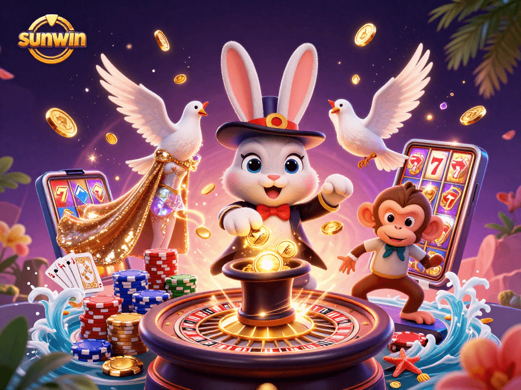 Engage with sunwin's thrilling casino adventure featuring magic and excitement.