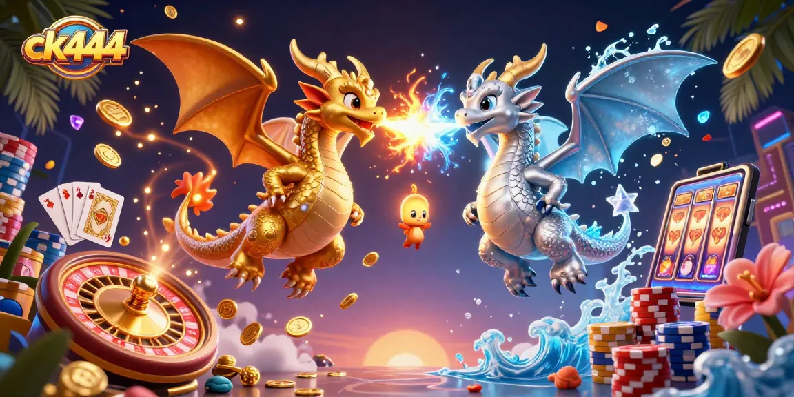 Engage with ck444’s thrilling casino games featuring dragons, coins, and vibrant elements.