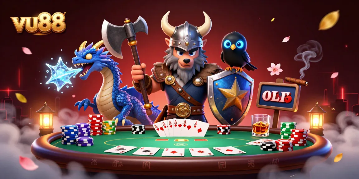 Experience thrilling action at vu88 with dynamic poker gameplay and colorful casino elements.