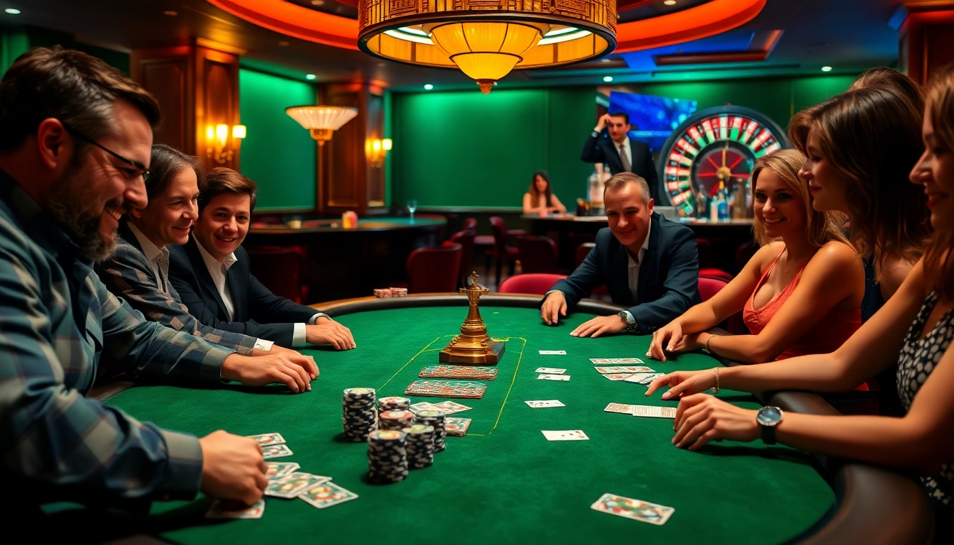 Lương Sơn TV brings live football streaming to viewers; experience poker excitement in a luxury casino setting.