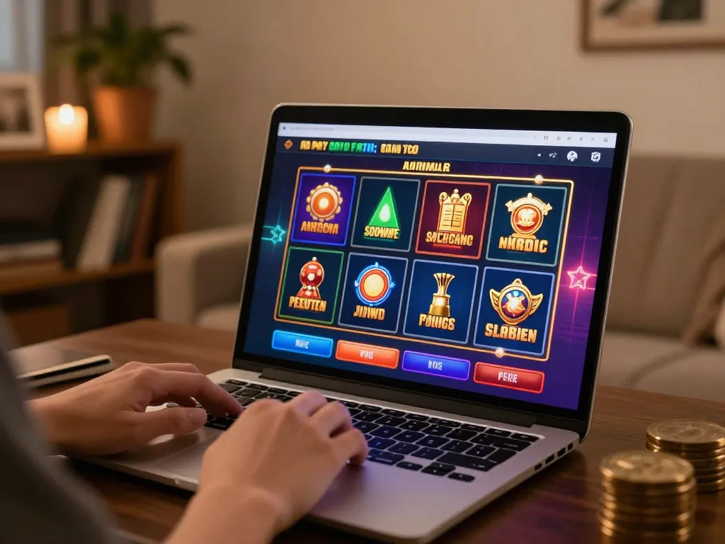 Engaging online gaming experience with May88 interface displaying exciting slots