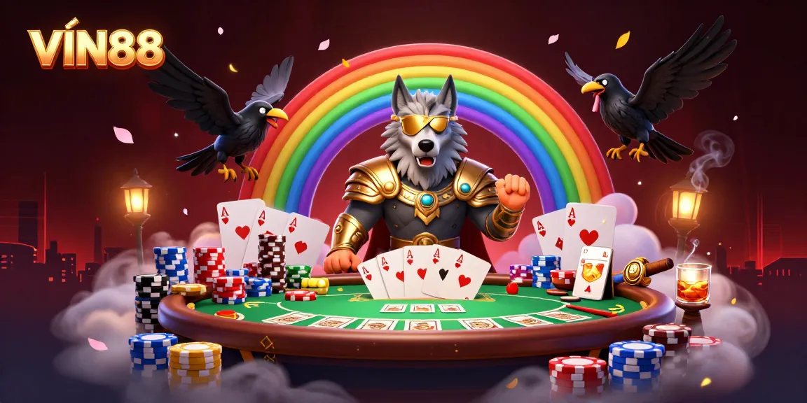 Play engaging games at VIN88 with thrilling characters in an exciting casino atmosphere.