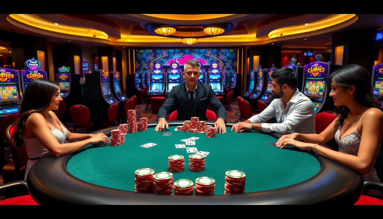 Experience the thrills of gambling at https://hitclub.im/ with intense poker action and stunning casino ambience.