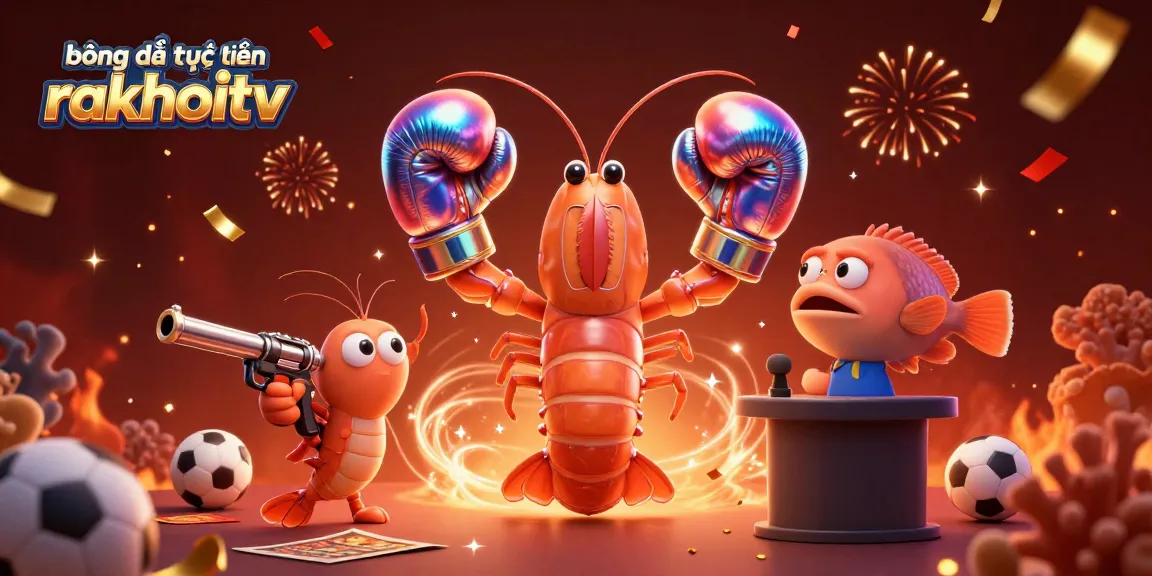 Experience the thrill of bóng đá trực tuyến rakhoitv as dynamic characters battle amidst vibrant gaming elements.