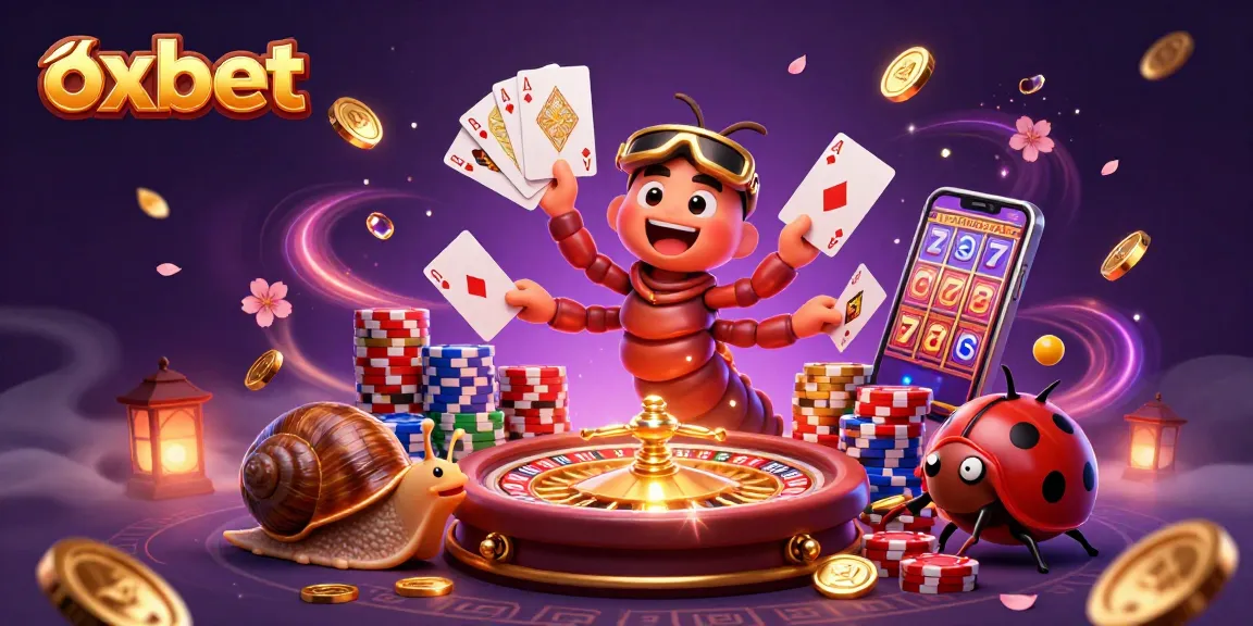 Experience thrilling gameplay at OXBET with a vibrant casino scene and engaging characters.