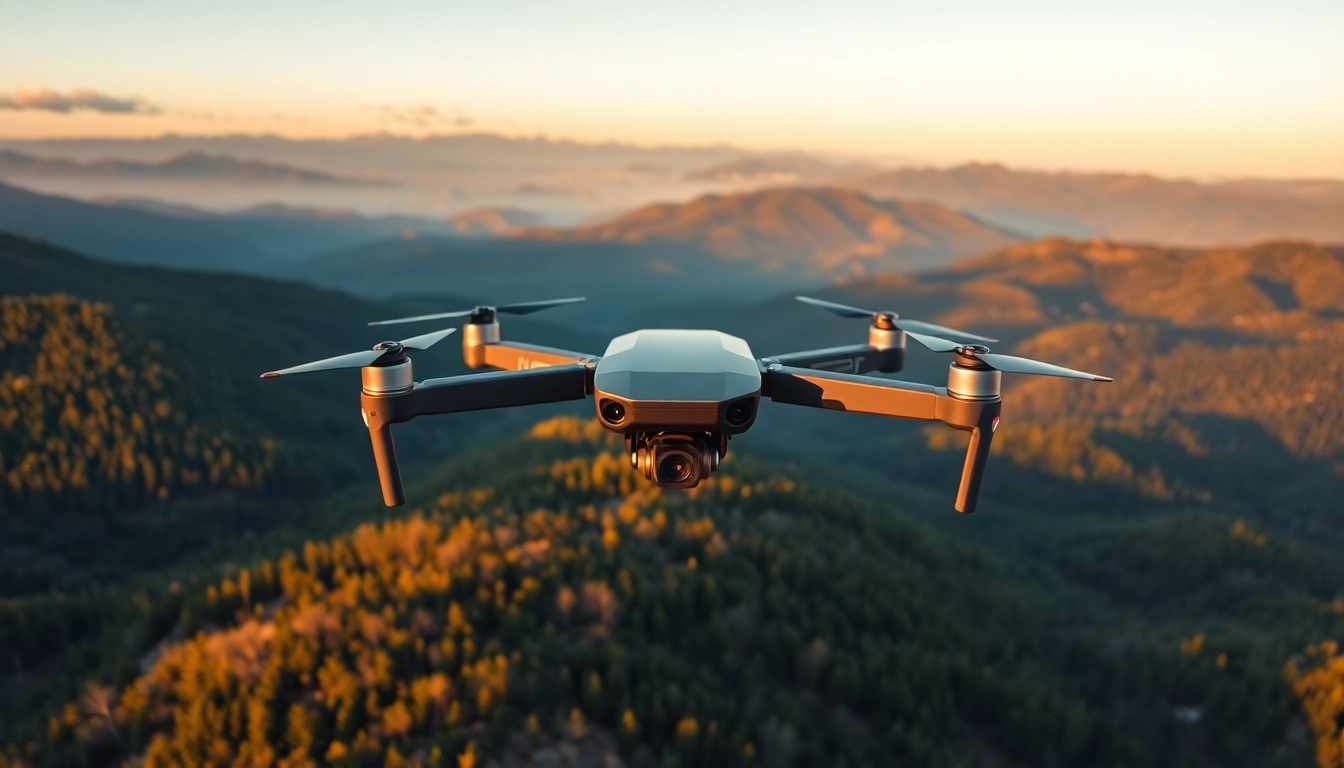 dji matrice 4 flying over a vibrant landscape showcasing advanced aerial photography capabilities.
