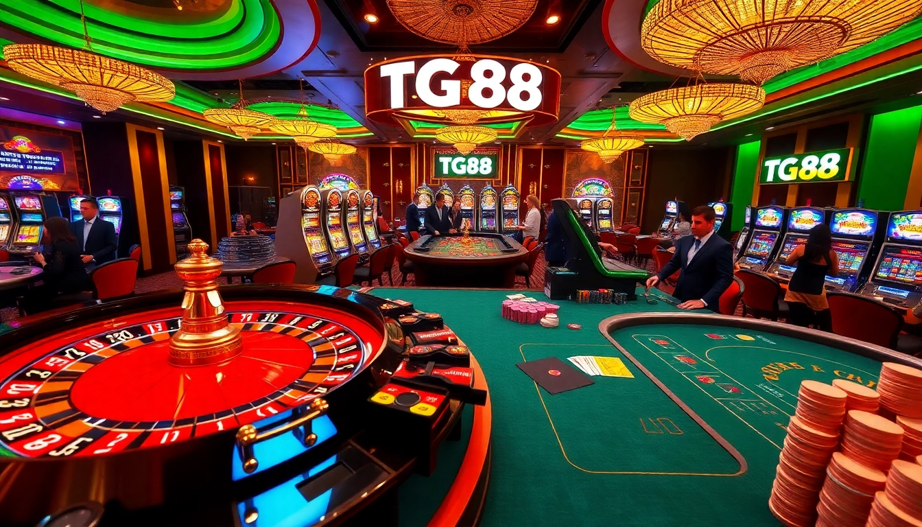 Experience the thrill of winning at https://tg88u.com/, featuring vibrant casino games and dynamic roulette.