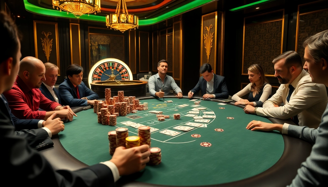 Experience the excitement of gambling with cwin at a luxurious casino poker table.