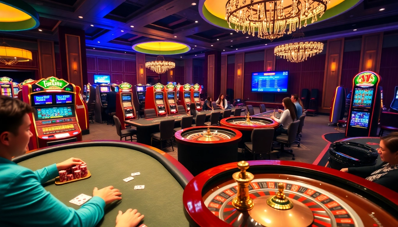 Engaged players enjoying thrilling games at da88's online casino platform.