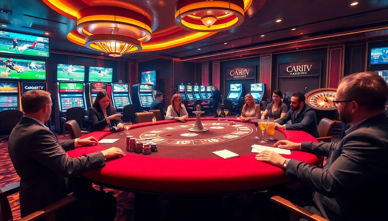 Experience the thrill of gambling with the cakhiatv link showcasing exciting games and sports events.