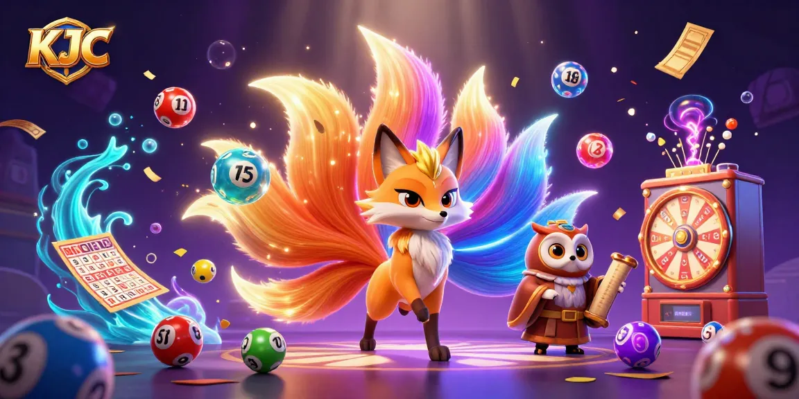 KJC offers colorful lottery balls, spinning prize wheels, and fantasy characters for engaging gaming experiences