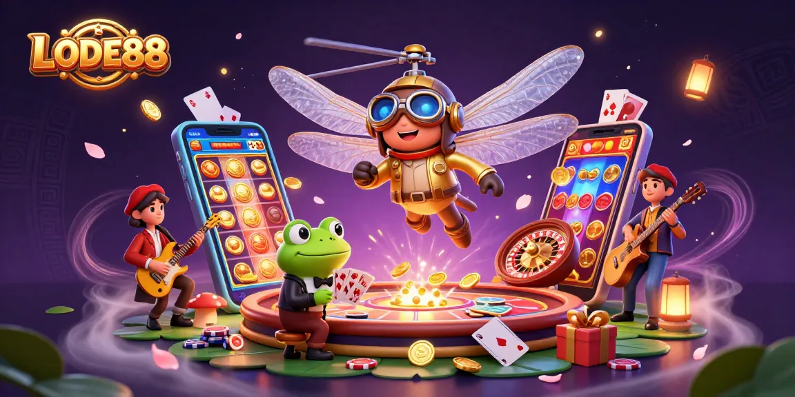 LODE88 offers vibrant casino experiences with dynamic characters and colorful game elements.