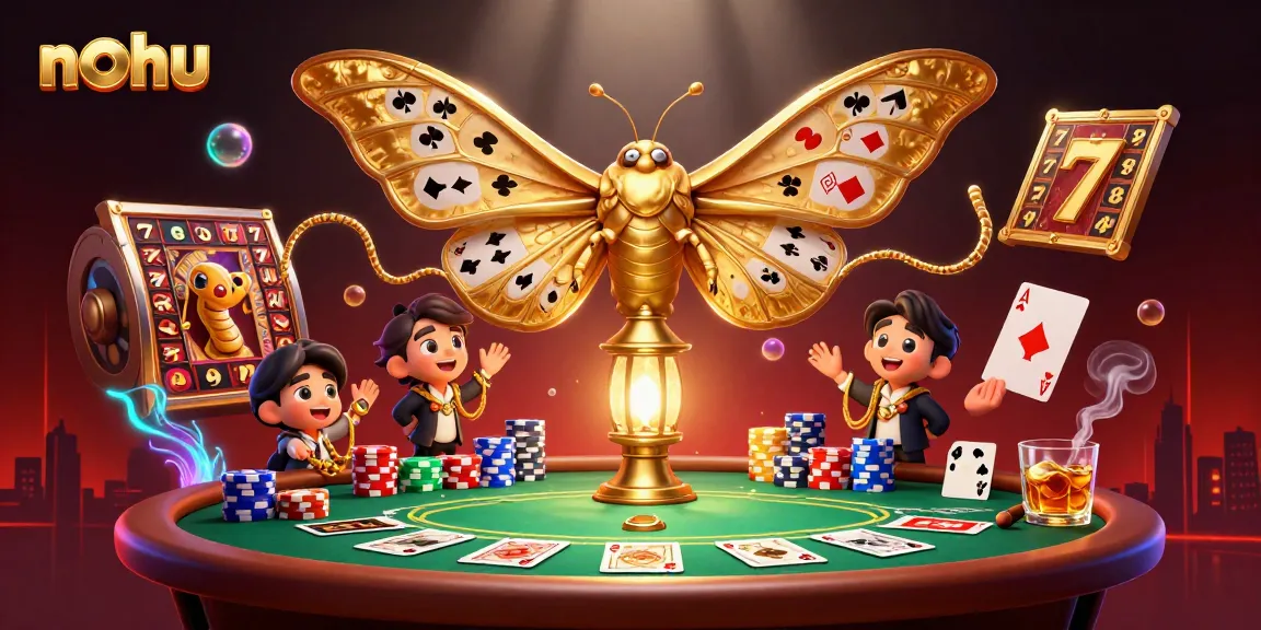 Nohu transforms your gaming experience with exciting jackpot slots and vibrant casino scenes.