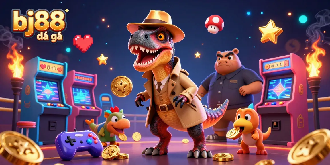 Engage in bj88 đá gà with thrilling action and vibrant visuals in a dynamic battle scene.