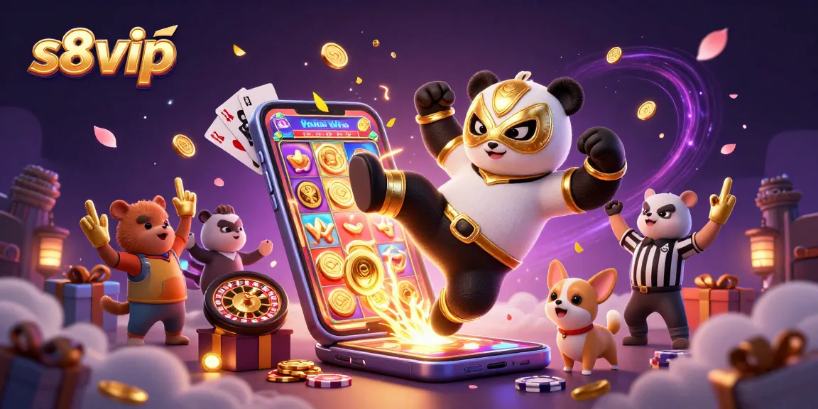 Watch the exciting action at s8 vip with our cartoon wrestlers and vibrant casino games!