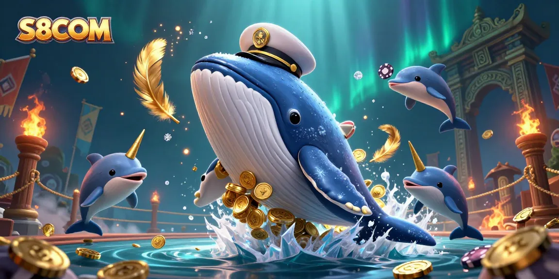 Experience thrilling gaming adventures at S8COM with captivating casino elements and vibrant characters.