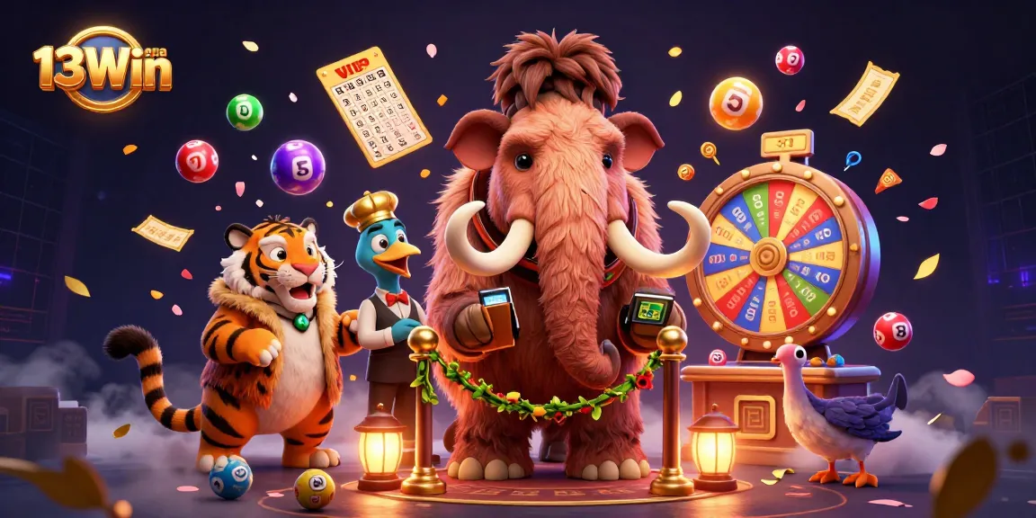 Engage with thrilling moments at 13Win asia featuring a woolly mammoth bouncer checking IDs.