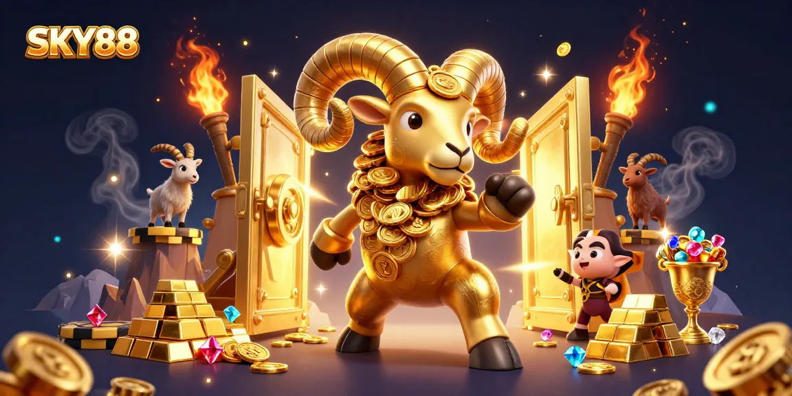 Experience the thrill of SKY88 gaming with golden treasures and dynamic casino action.